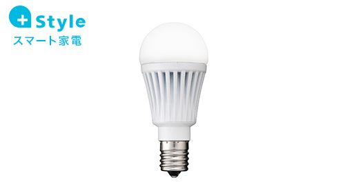 ＋Style LED電球（調光・調色/E17）