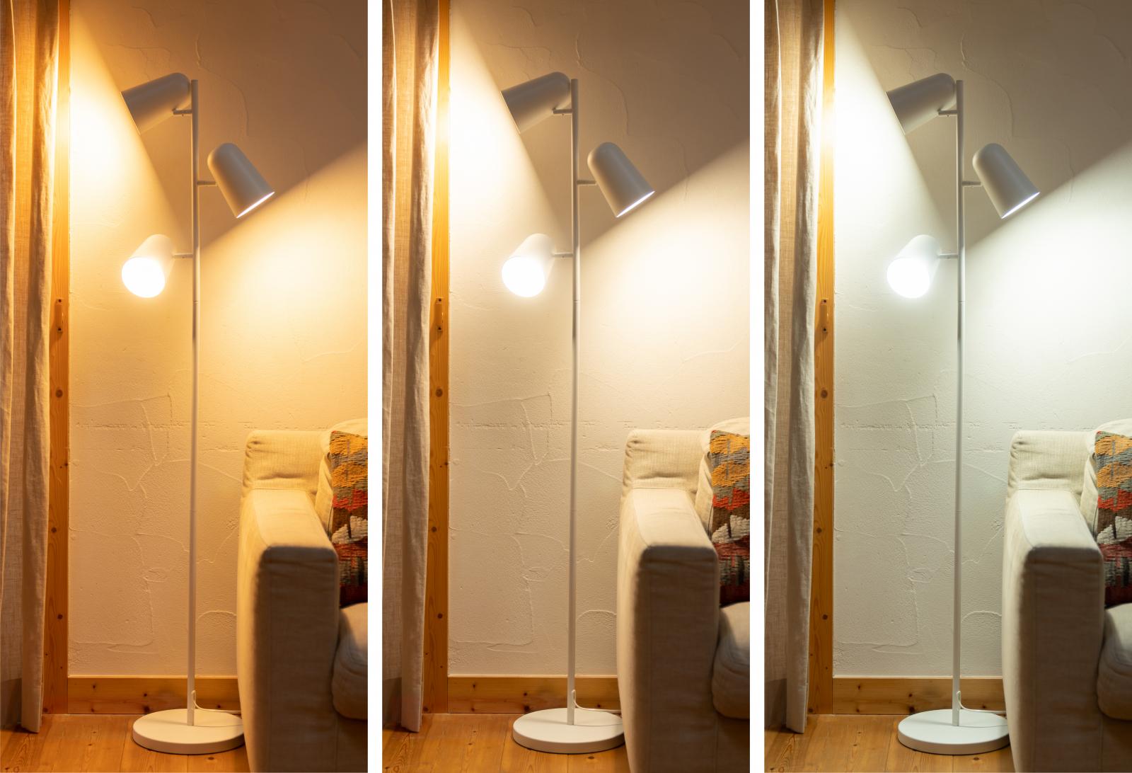 +Style LED電球 E17 型番：PS-LIB-W03 4個セット 美品+Style LED電球 E17 (調光・調色)2個セット - メルカリ